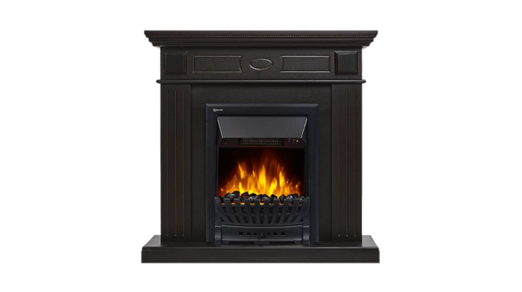 Портал Firelight Bianco Classic черная эмаль