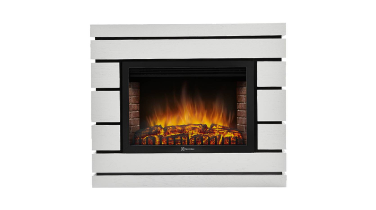 Портал Firelight Moderno 25 шпон белый дуб